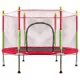 Gyerek kerti trambulin 140cm - piros