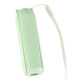 Kézi USB ventilátor - zöld