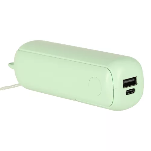 Kézi USB ventilátor - zöld