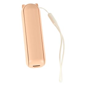 Kézi USB ventilátor - rózsaszín