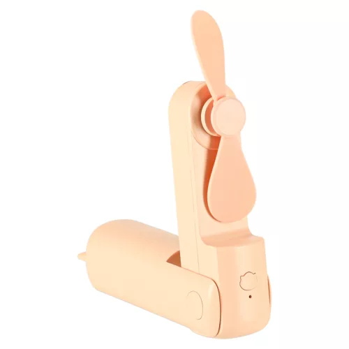 Kézi USB ventilátor - rózsaszín