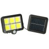 Mozgásérzékelős napelemes LED lámpa kábellel és távirányítóval - 120LED
