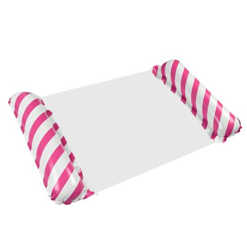 Felfújható hálós strandmatrac, 110x70cm - rózsaszín