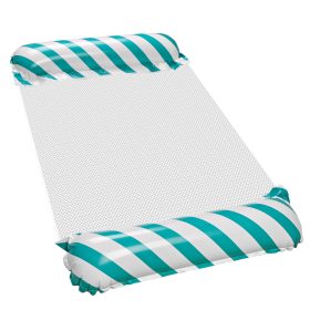 Felfújható hálós strandmatrac - kék