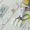 LED felhő dimmelhető mennyezeti lámpa távirányítóval - kék