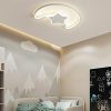 LED hold dimmelhető mennyezeti lámpa távirányítóval