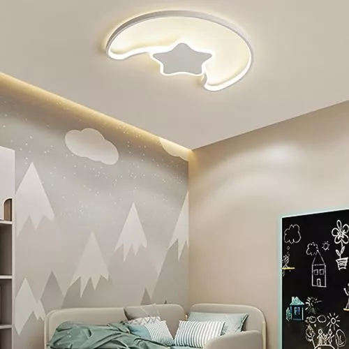 LED hold dimmelhető mennyezeti lámpa távirányítóval