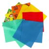 Montessori szenzoros válogató doboz kendőkkel és 2 az 1-ben játékszőnyeggel, többszínű