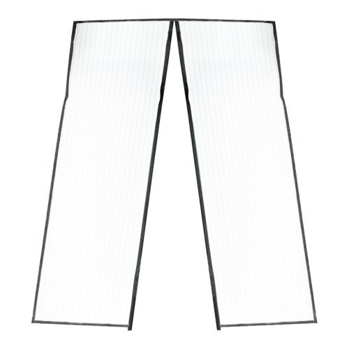 Mágneses ajtó szúnyogháló, fekete - 160x230cm