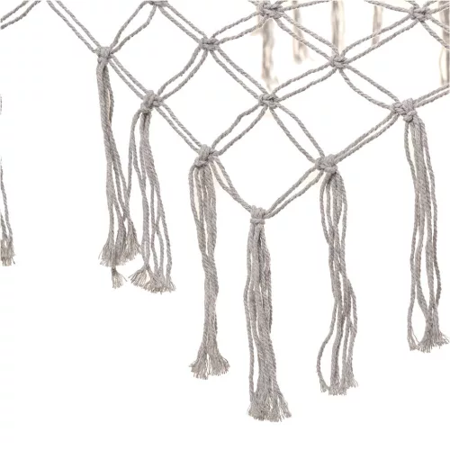 Kerti hálós függőágy, szürke - 200cm