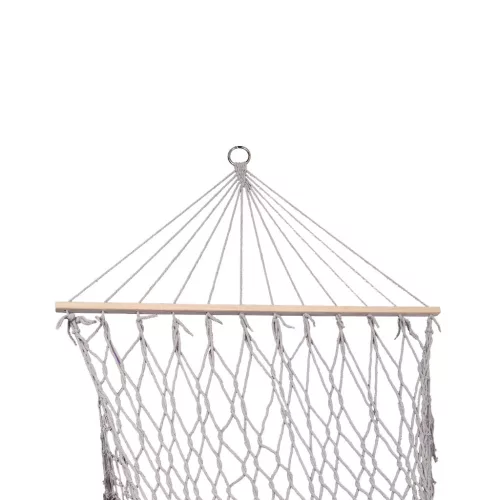 Kerti hálós függőágy, szürke - 200cm