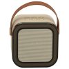 Mini bluetooth karaoke készlet 2 mikrofonnal - bézs