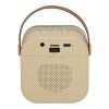 Mini bluetooth karaoke készlet 2 mikrofonnal - bézs
