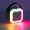 Mini bluetooth karaoke készlet 2 mikrofonnal - bézs