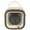 Mini bluetooth karaoke készlet 2 mikrofonnal - krémszínű