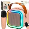 Mini bluetooth karaoke - rózsaszín
