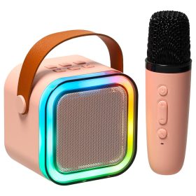 Mini bluetooth karaoke - rózsaszín