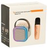 Mini bluetooth karaoke - rózsaszín