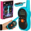 Játék walkie-talkie, kék - 2db