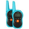 Játék walkie-talkie, kék - 2db
