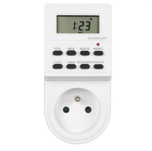 Digitális konnektor időzítő - 16A/3680W