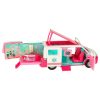 Kihajtható mentőautó játékkészlet babával - 10db