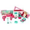 Kihajtható mentőautó játékkészlet babával - 10db