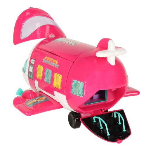 Kihajtható repülő játékkészlet babával