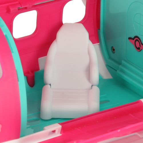 Kihajtható repülő légiutas-kísérő játékkészlet babával