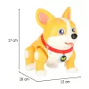 Interaktív játék kutya világító fülekkel - Corgi