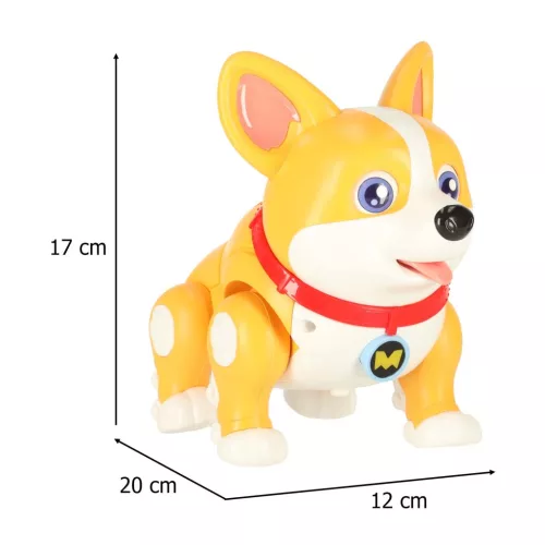 Interaktív játék kutya világító fülekkel - Corgi