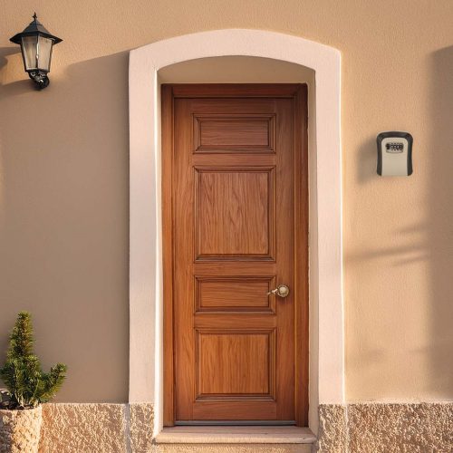 Számzáras kulcsszéf - 12x4x9cm