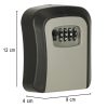 Számzáras kulcsszéf - 12x4x9cm