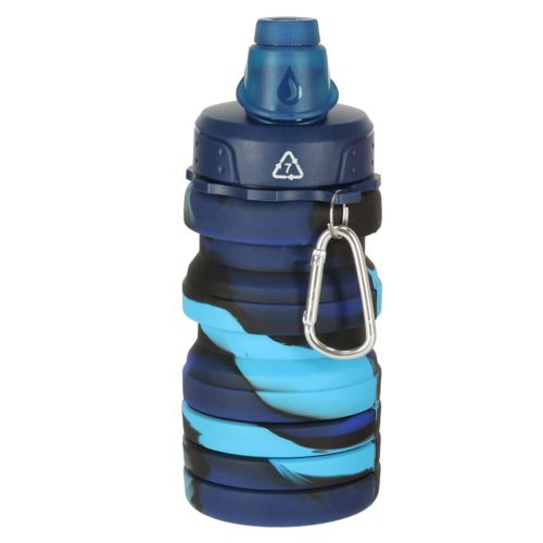 Összecsukható kulacs, kék - 500ml