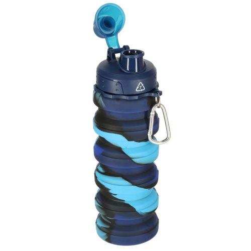 Összecsukható kulacs, kék - 500ml