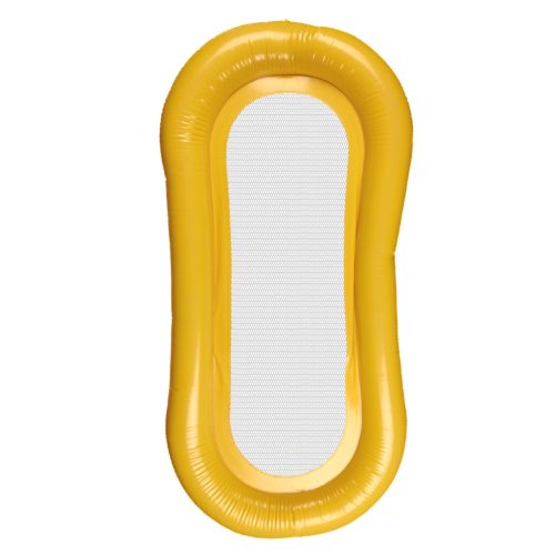 Felfújható úszó nyugágy, piros 150x70cm - 100kg