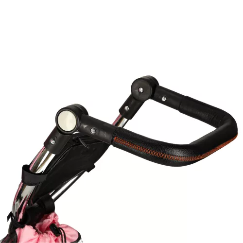 Ikonka Trike Fix V3 360°-ban fordítható Tricikli dönthető háttámlával - rózsaszín