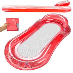 Bestway 43103 fefújható strandmatrac, piros - 159x77cm