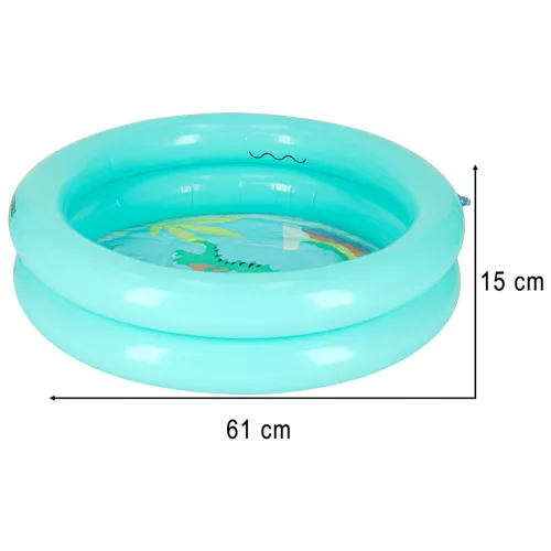 Bestway 51061 fefújható pancsoló, türkiz - 61x15cm