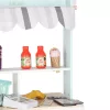 Fa játék bevásárló stand - 97x27x45cm