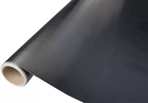Öntapadós fóliatekercs csiszolt felülettel, fekete - 1,52x30m