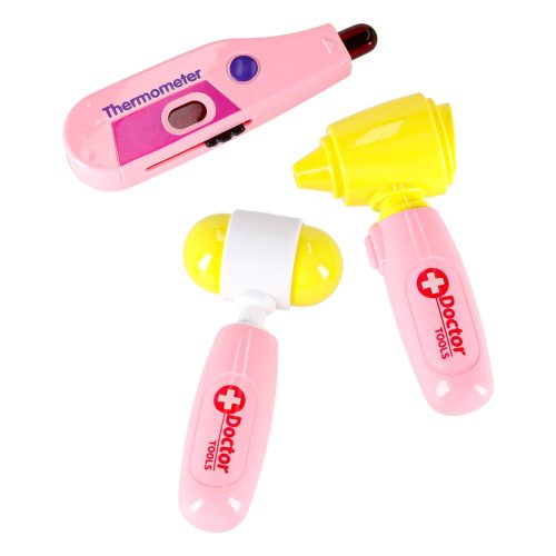 Játék orvosi készlet jelmezzel ládában - 35db