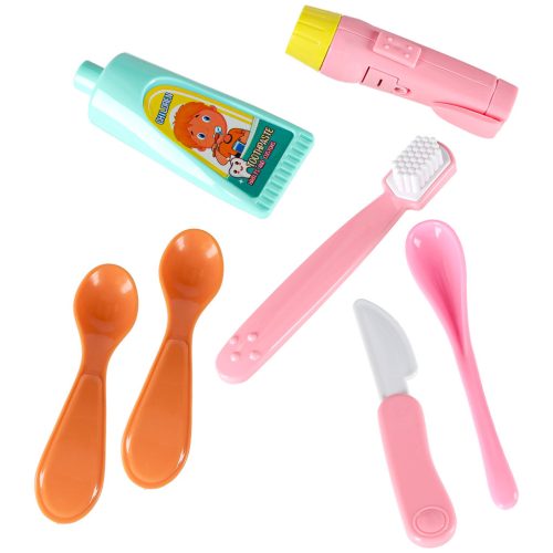 Játék orvosi készlet jelmezzel ládában - 35db