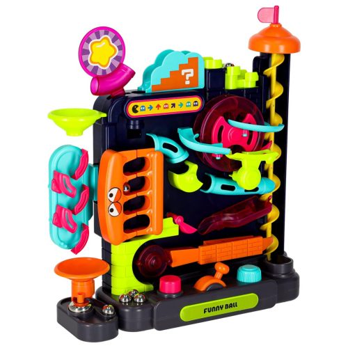 Interaktív golyó akadálypálya - 32x34x10cm