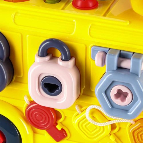 Interaktív barkács busz játékkészlet