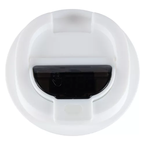 Rozsdamentes acél termosz bögre LED kijelzővel, 420ml - fehér