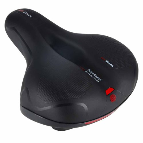 Kényelmes kerékpárnyereg habszivacssal - 25,5x21x8,5cm