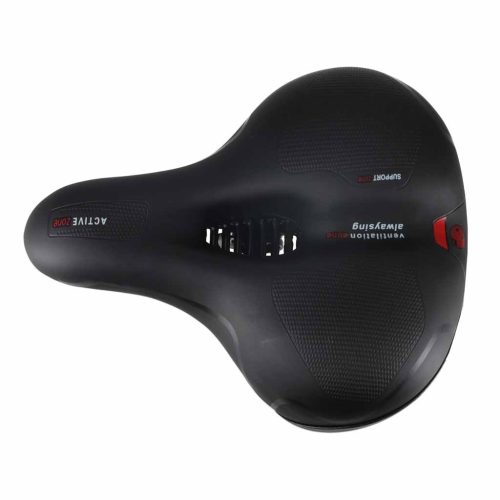 Kényelmes kerékpárnyereg habszivacssal - 25,5x21x8,5cm