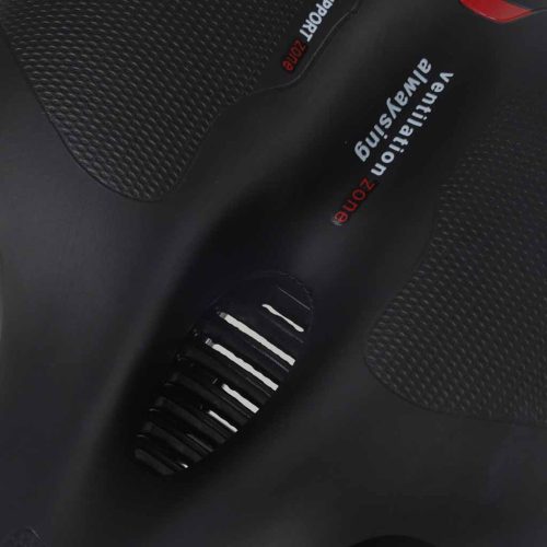 Kényelmes kerékpárnyereg habszivacssal - 25,5x21x8,5cm