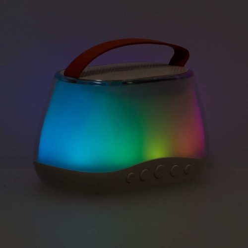 Bluetooth karaoke szett két mikrofonnal és RGB világítással